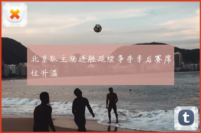 北京队主场连胜延续争夺季后赛席位升温